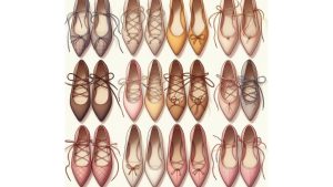 Pointed-toe ballet flats