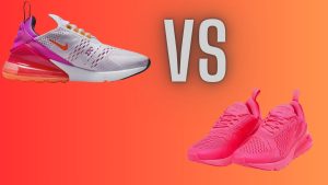 Swarovski Nike Air Max 270 Vs regular 270