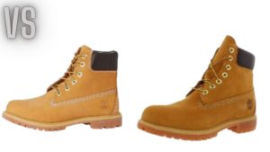 timberland real vs fake