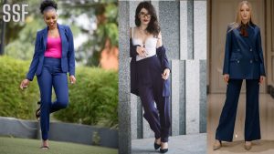 womens in navy blues