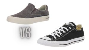 SeaVees Vs Converse shoe brands