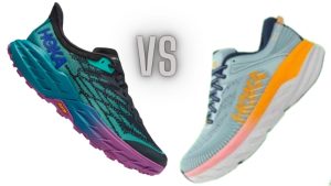 Hoka Speedgoat 4 vs HOKA Bondi 7