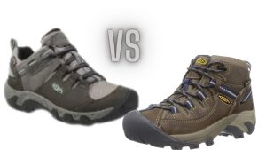 KEEN Steens vs Targhee hiking boots