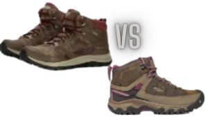 Keen Targhee II vs III hiking boots