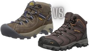 Keen Targhee II vs NORTIV 8