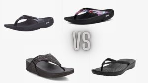 Oofos VS FitFlop