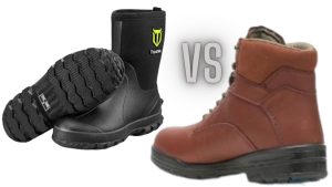 Rubber Boots vs Combat Boots