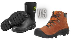 Rubber Boots vs Leather Boots