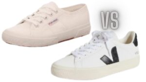 Superga VS Veja shoe brands