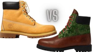 Timberlands vs Regular Leather Boots